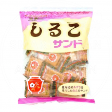 일본 마츠나가 스타 시루코샌드 북해도산 팥크림 비스킷 110g /일본 과자