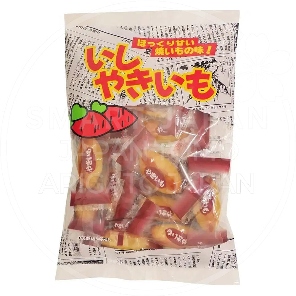 일본 시아와세도 이시야키이모 군고구마 화과자 220g /일본 과자