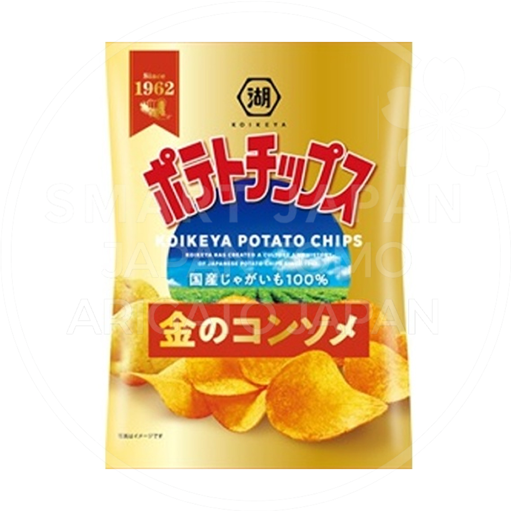 일본 코이케야 포테이토칩 금의콘소메맛 금 55g /일본 과자
