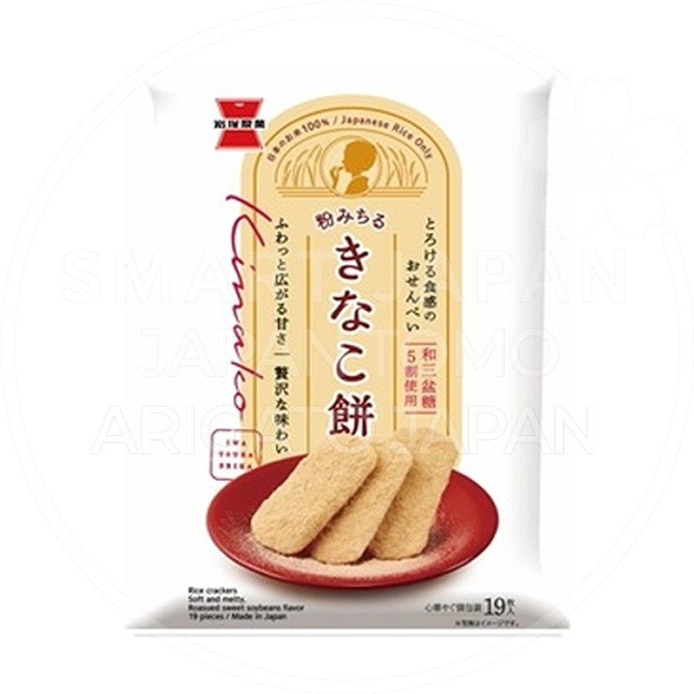 일본 이와츠카 키나코모찌 인절미맛 19개입 85g /일본 센베이