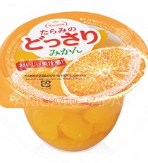 일본 타라미 컵 젤리 돗사리 귤맛 230g /일본 젤리