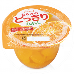 일본 타라미 컵 젤리 돗사리 귤맛 230g /일본 젤리