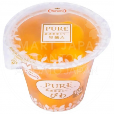 일본 타라미 컵 젤리 퓨어 PURE 비파맛 270g /일본 젤리
