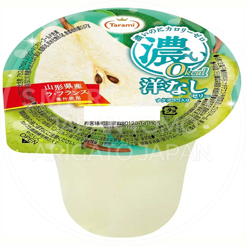 일본 타라미 컵 젤리 제로칼로리 진한 배맛 195g /일본 젤리