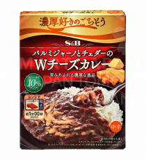 일본 에스비 농후한 맛 파르미자노 체다 W치즈카레 150g
