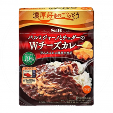 일본 에스비 농후한 맛 파르미자노 체다 W치즈카레 150g
