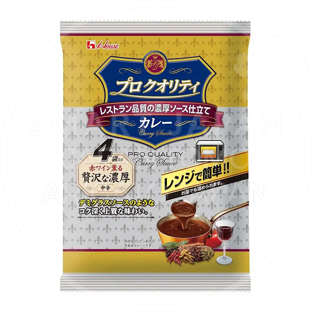 일본 하우스 프로퀄리티 카레 진한맛 4팩입