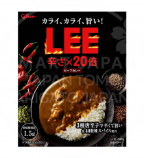 일본 글리코 LEE 매운맛 20배 비프카레 180g