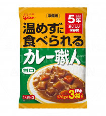 일본 글리코 카레직인 순한맛 3팩입