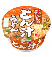 일본 야마다이 뉴터치 그리운 옛날 고향 톤지루 우동 95g /일본 컵라면