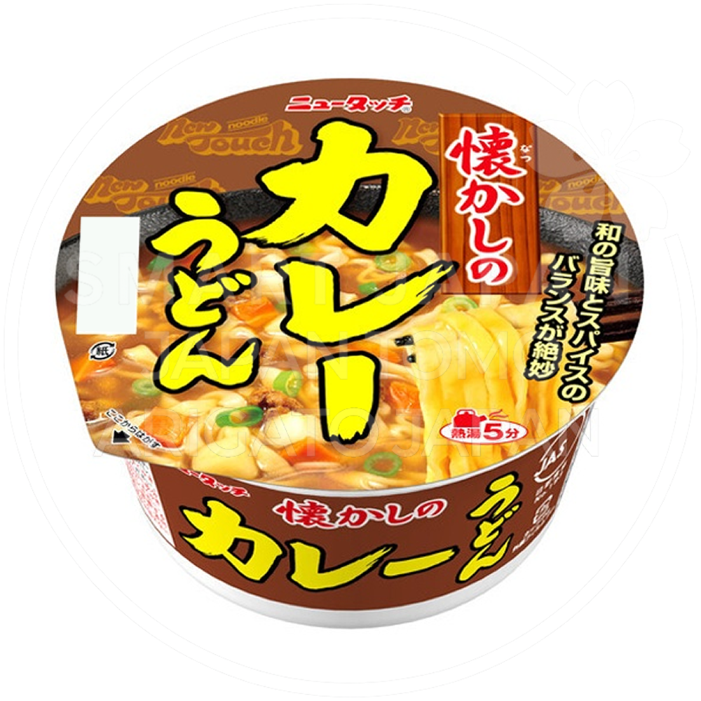 일본 야마다이 뉴터치 그리운 옛날 고향 카레 우동 84g /일본 컵라면
