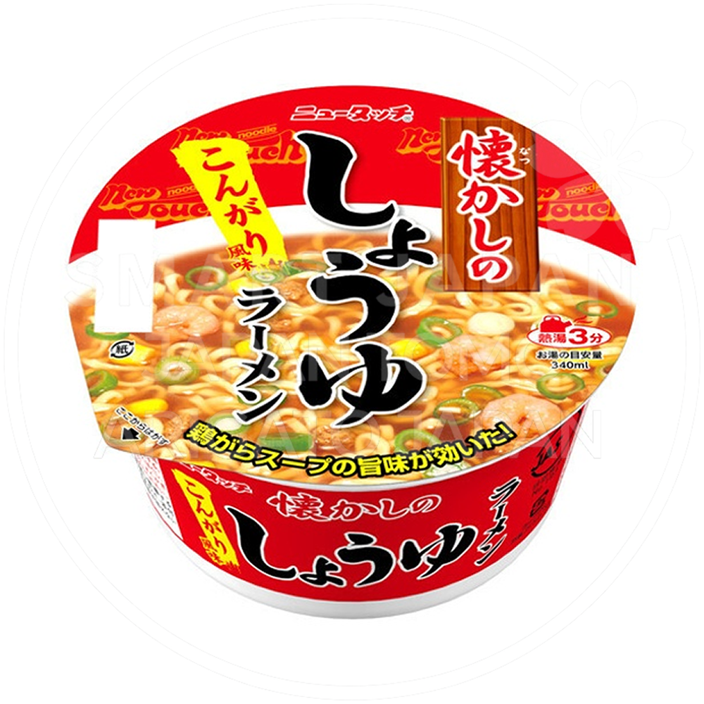 일본 야마다이 뉴터치 그리운 옛날 고향 쇼유 라멘 78g /일본 컵라면