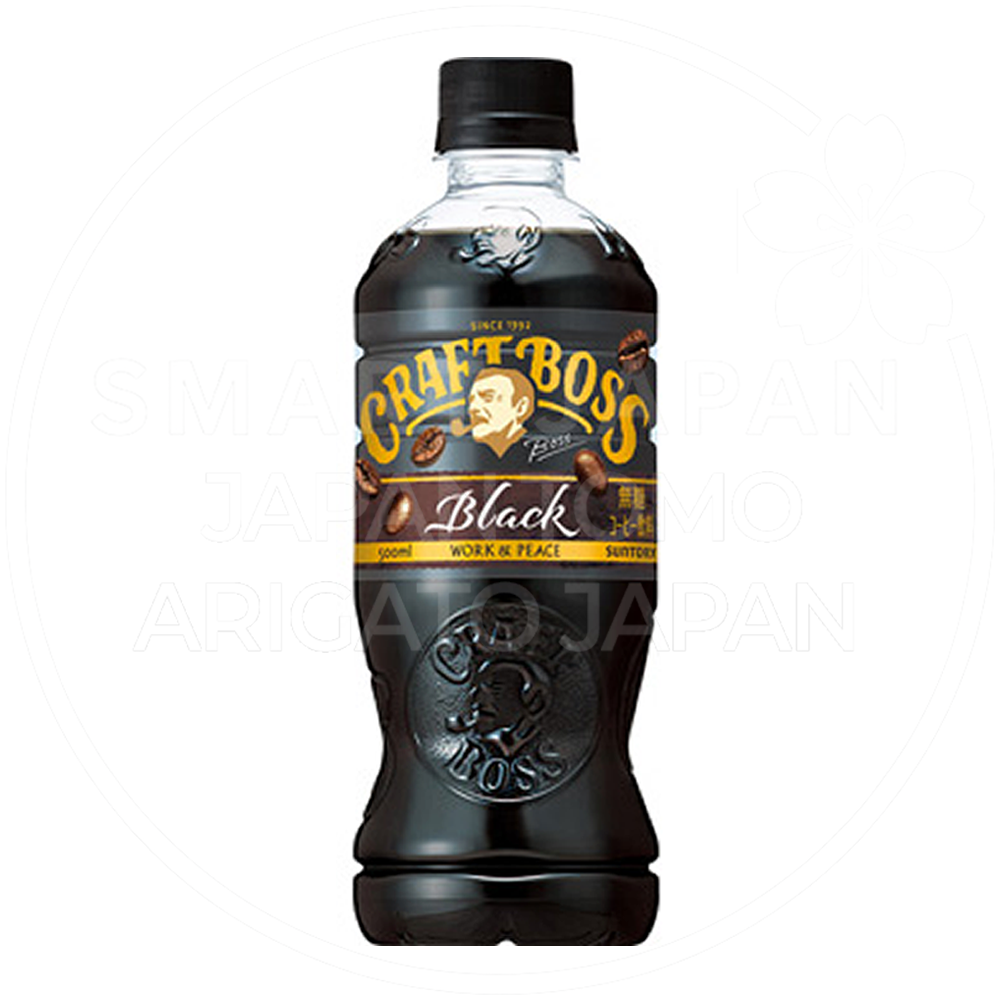 일본 산토리 크래프트 보스 커피음료 블랙 보틀 500ml /일본 커피음료