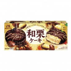 일본 모리나가 와구리 일본풍 밤 케이크 6개입 /일본 과자