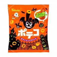 [할로윈]일본 토하토 블랙 포테코 호박그라탕맛 과자 50g /일본 과자