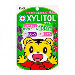 일본 롯데 자일리톨 타블릿 포도 딸기맛 30g /일본 사탕