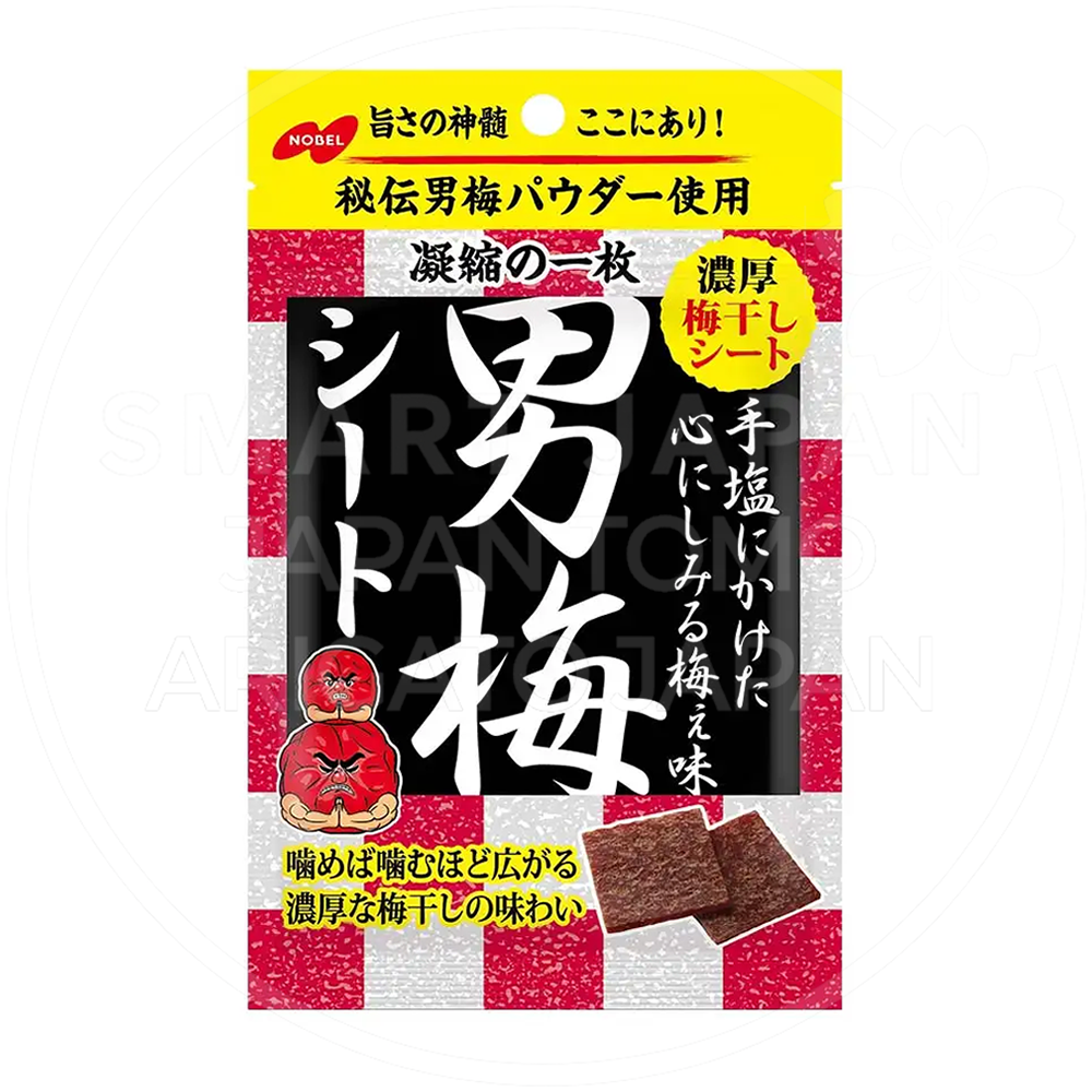 일본 노벨 오토코우메 남자매실 시트 진한매실맛 27g /일본 젤리