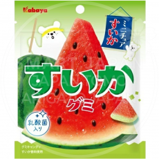 일본 카바야 스이카구미 수박맛 젤리 50g /일본 젤리