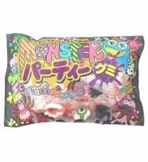 일본 야오킨 할로윈 몬스터 파티 구미 젤리 250g /일본 젤리