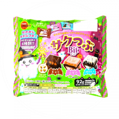 일본 부르봉 할로윈 사쿠츠부 비트 초코 딸기 화이트 3종 초콜릿 92g /일본 초콜릿
