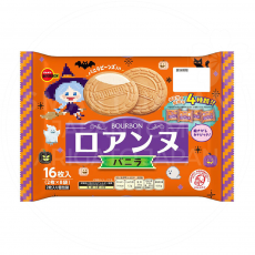 일본 부르봉 로안느 바닐라 할로윈 16매입 113g /일본 과자