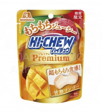 일본 모리나가 하이츄 프리미엄 달콤한 망고맛 32g 소프트캔디 /일본 사탕