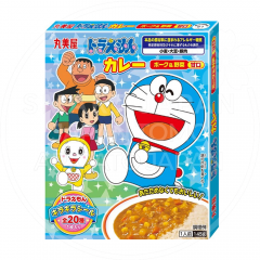 일본 마루미야 도라에몽 캐릭터 즉석카레 달콤한맛 145g /일본 카레