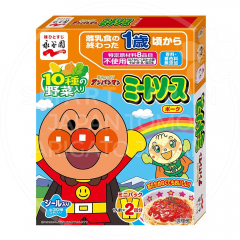 일본 나가타니엔 호빵맨 야채 미트소스 50g×2봉 /일본 파스타소스