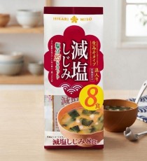 일본 히카리미소 즉석 된장국 바지락 시지미 저염 8봉입 120g /일본 즉석된장국