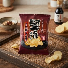 가루비 카타아게 감자칩 규슈 쇼유맛 / 일본 포테이토칩 63g