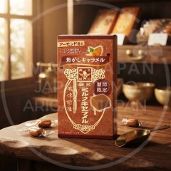일본 모리나가 고소한 밀크캬라멜 갈색 12개입