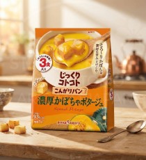 일본 크노르 컵스프 완숙토마토 통째로 1개분 포타주맛 3봉입