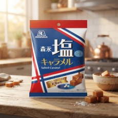 일본 모리나가 시오 소금캬라멜 83g