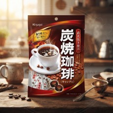 일본 카스가이 스미야키코히 캬라멜 숯불구이 커피 캔디 사탕 100g