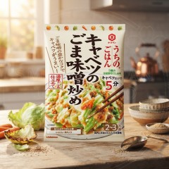 일본 키코만 우치노고항 양배추 참깨된장 볶음소스 2~3인분 125g