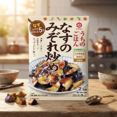 일본 키코만 우치노고항 가지 미조레 무즙 볶음소스 2인분 135g