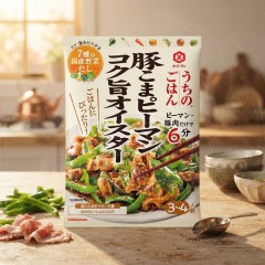 일본 키코만 우치노고항 돼지고기 피망 굴소스 볶음소스 3~4인분 67g