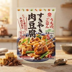 일본 키코만 우치노고항 스키야키 고기두부조림 볶음소스 2인분 140g