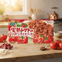 일본 하우스 완숙토마토 하야시라이스 카레 소스 184g