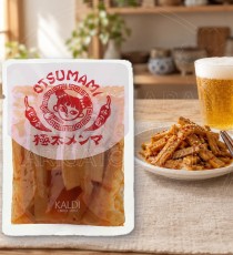 칼디 매콤 굵은 멘마 140g / 일본 KALDI 안주