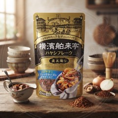 일본 에바라 요코하마 하쿠라이테이 하야시 파랑 180g