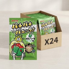 일본 아트리온 파치파치패닉 멜론소다맛 24개입 세트 빨강 120g