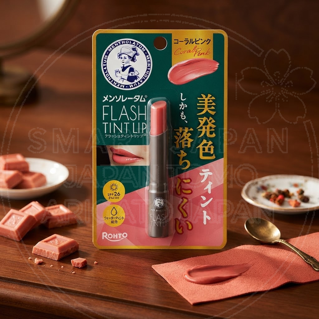 일본 로토 멘소래담 플래시 틴트 립 코랄핑크 2g