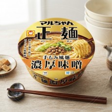 일본 마루짱 세이멘 컵라면 진한 미소 된장맛 131g