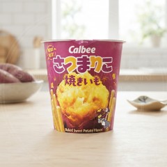 일본 가루비 자가리코 사츠마리코 군고구마맛 컵타입 56g