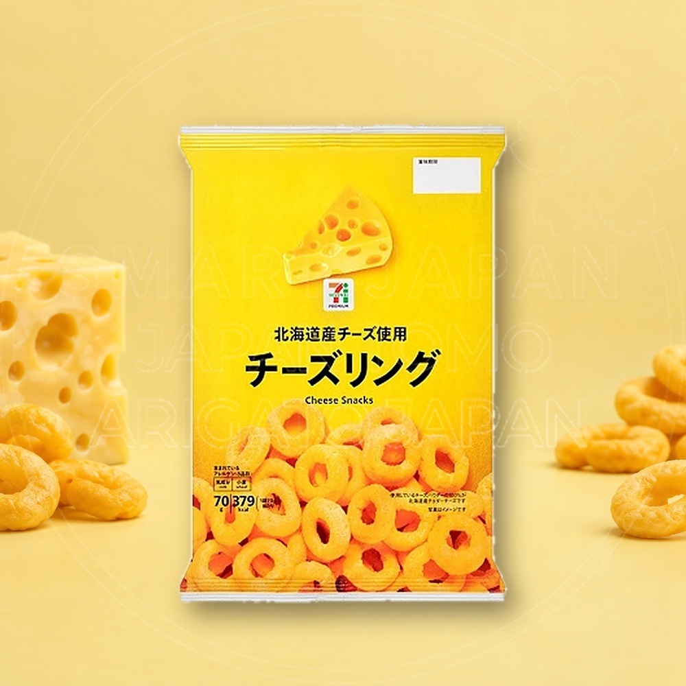 일본 세븐일레븐 치즈링 홋카이도 치즈 스낵 70g /일본 과자