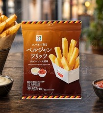 일본 세븐일레븐 벨지안 프릿츠 사무라이소스맛 감자 스낵 38g /일본 과자