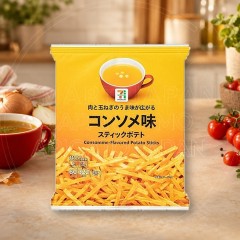 일본 세븐일레븐 스틱 포테이토 콘소메맛 60g /일본 과자