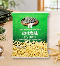 일본 세븐일레븐 스틱 포테이토 노리시오 김소금맛 60g /일본 과자