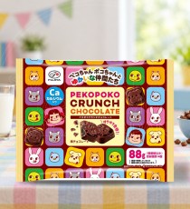 일본 후지야 페코포코 크런치 초콜릿 88g 봉지 /일본 초콜릿